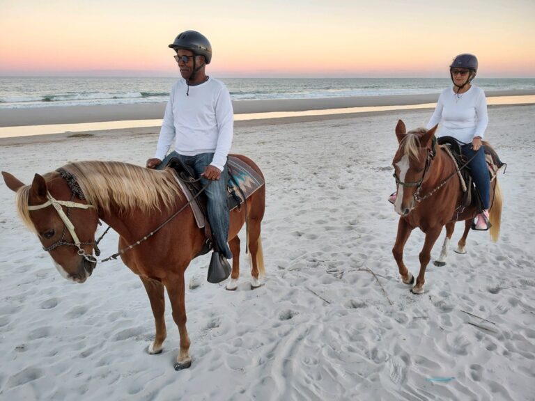 Sunrise & Morning Horseback Rides on Amelia Island, FL at Happy Trials